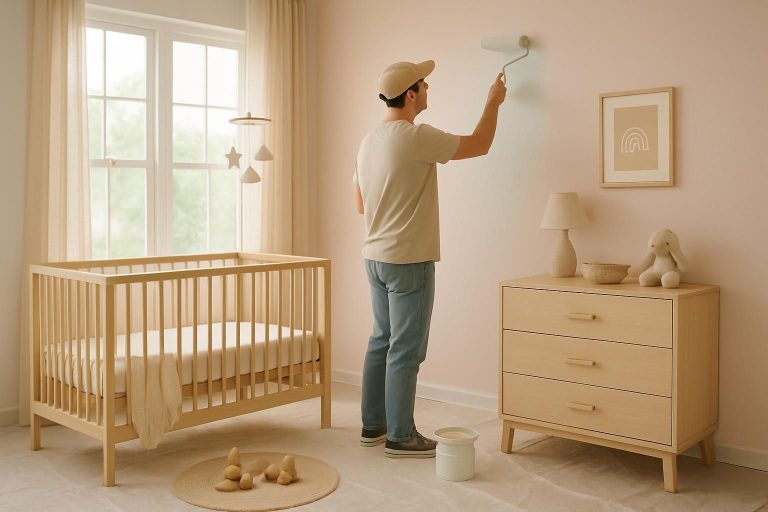 découvrez nos conseils pour peindre la chambre de votre bébé en toute sécurité et créer un environnement harmonieux et apaisant.