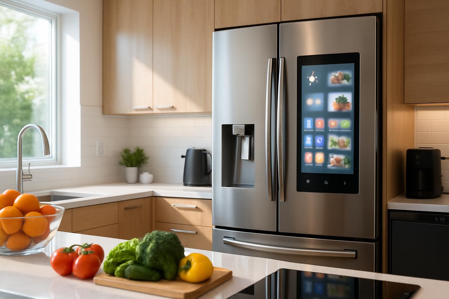 découvrez ce qu'est un frigo connecté avec écran et comment il révolutionne votre cuisine en offrant plus de praticité, d'organisation et d'innovation au quotidien.