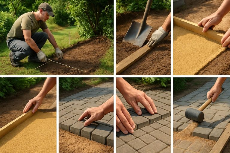 découvrez notre guide étape par étape pour réaliser une allée en pavé, de la préparation du terrain à la pose finale, pour un extérieur durable et esthétique.