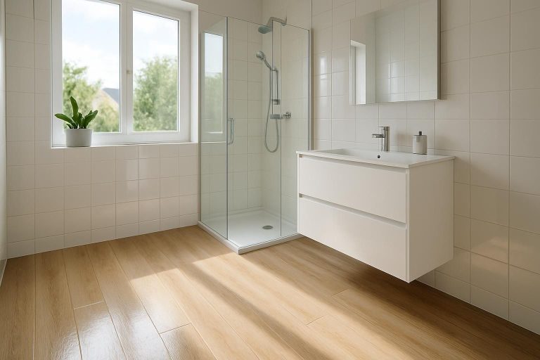 découvrez si le stratifié est adapté pour une salle de bain, ses avantages, ses inconvénients et les alternatives pour un sol résistant à l'humidité.