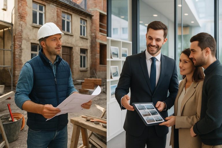 découvrez les différences clés entre un marchand de biens et un agent immobilier, leurs rôles, missions et responsabilités dans le secteur immobilier.
