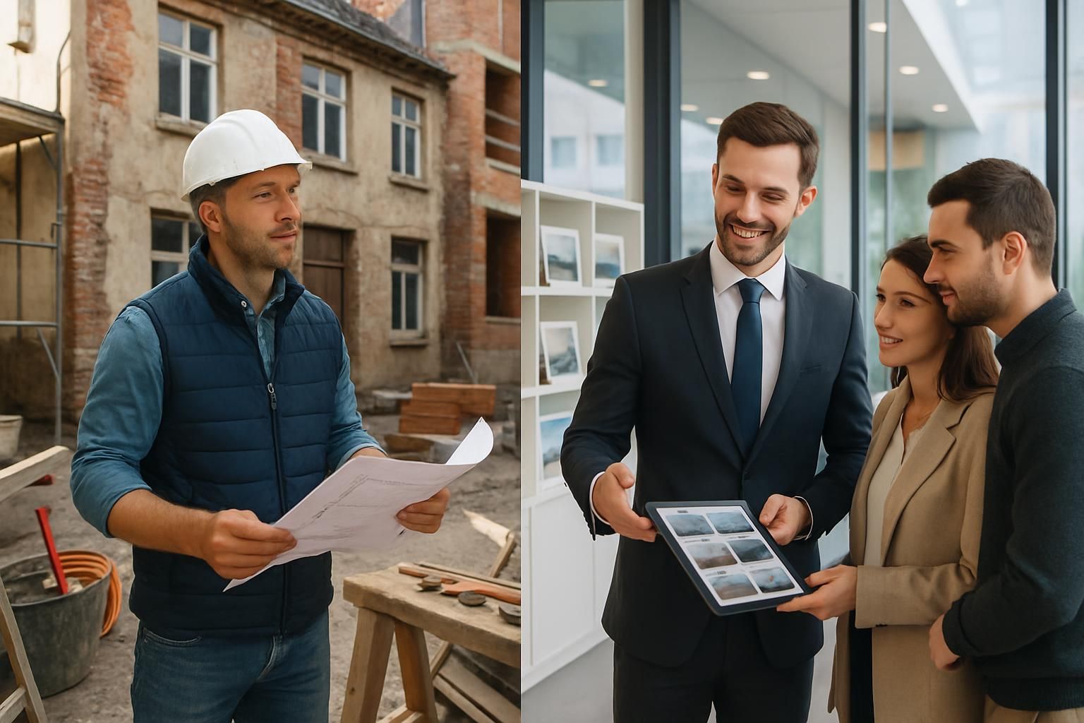 découvrez les différences clés entre un marchand de biens et un agent immobilier, leurs rôles, missions et responsabilités dans le secteur immobilier.